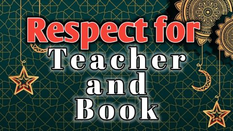 Respect for teacher 
