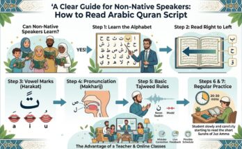 How to Read Arabic Quran Script: A Clear Guide for Non-Native Speakers