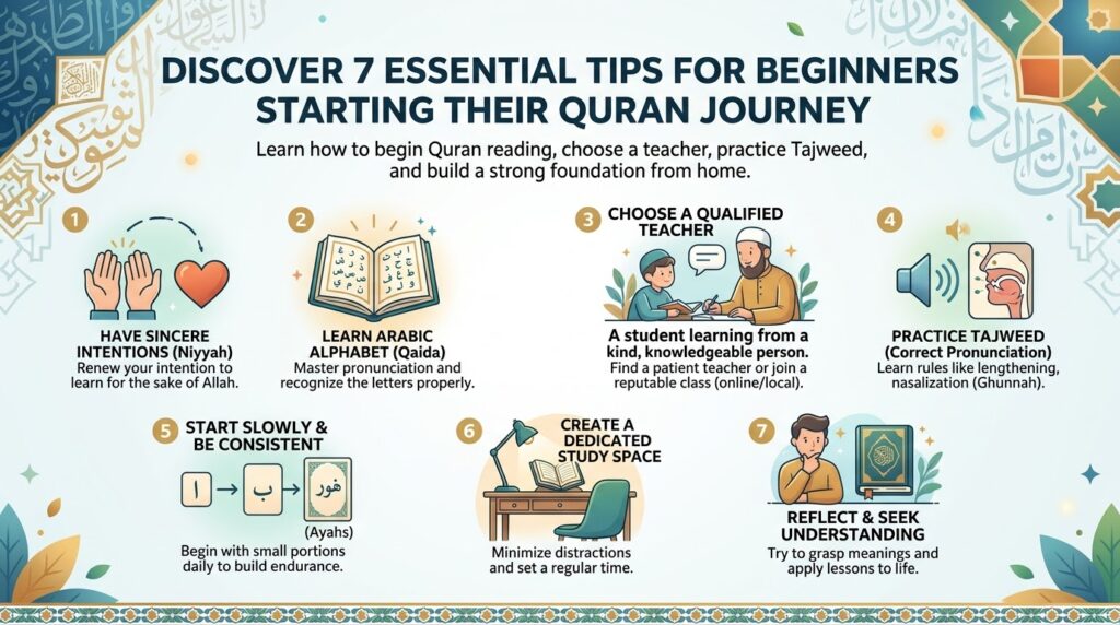 Starting Your Quran Journey: 7 Essential Tips for Absolute Beginners