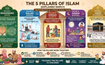 The 5 Pillars of Islam Explained Simply (With Real-Life Examples)