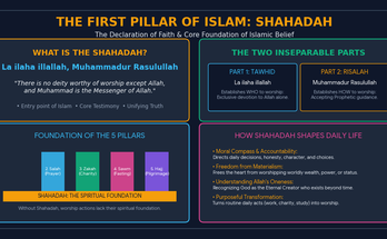 The First Pillar of Islam and the Foundation of Muslim Faith