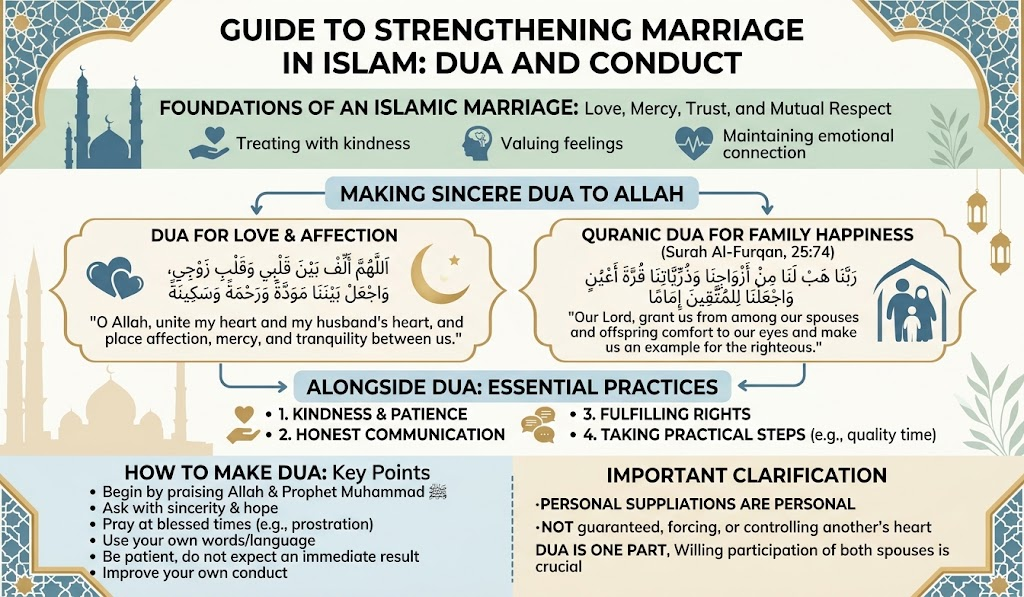 9 Powerful Dua for Husband Love in Islam (With Arabic & Meaning)